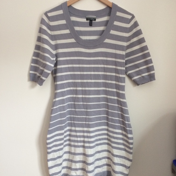 Striped Sweater Dress - Picture 1 of 3